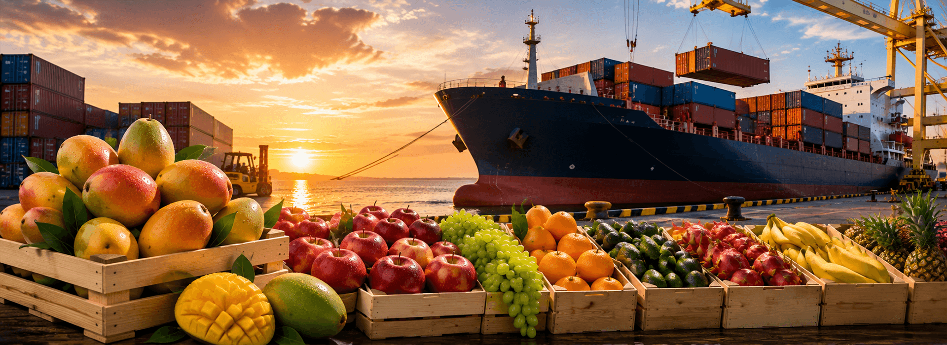 Fresh Fruits  From Farms to Global Markets